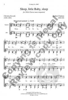 Sleep, little Baby, sleep von Stephen Chatman 