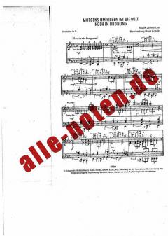 Morgens um 7 ist die Welt noch In Ordnung (James Last) 