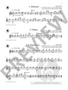 Baroque Guitar Anthology 1 