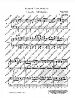 Danses concertantes  von Igor Strawinsky 