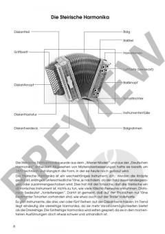 Schule für die 3- und 4-reihige Steirische Harmonika  von Karl Kiermaier 