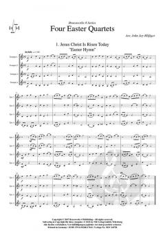 4 Oster-Quartette von John Jay Hilfiger 