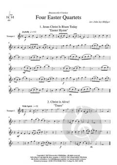 4 Oster-Quartette von John Jay Hilfiger 