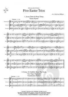 5 Oster-Trios von John Jay Hilfiger 