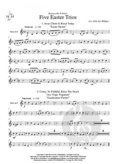 5 Oster-Trios von John Jay Hilfiger 