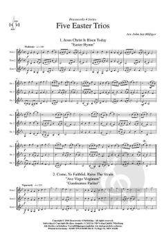 5 Oster-Trios von John Jay Hilfiger 