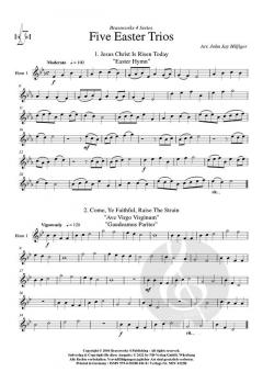 5 Oster-Trios von John Jay Hilfiger 