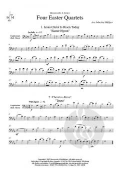 4 Oster-Quartette von John Jay Hilfiger 