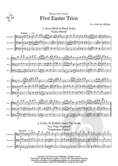 5 Oster-Trios von John Jay Hilfiger 