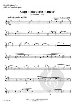 Klagt nicht übereinander von Hermann Grollmann 