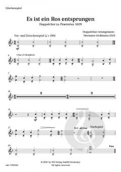 Es ist ein Ros entsprungen von Hermann Grollmann 