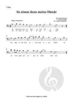 So nimm denn meine Hände von Friedrich Silcher (Download) 