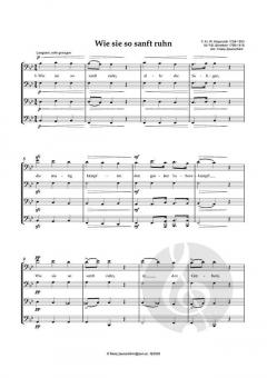 Wie sie so sanft ruhn von Friedrich Burchard Beneken (Download) 