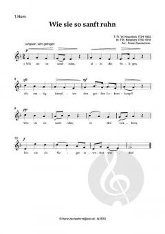 Wie sie so sanft ruhn von Friedrich Burchard Beneken (Download) 