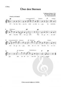 Über den Sternen von Franz Abt (Download) 
