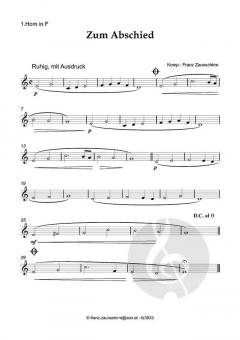 Zum Abschied von Franz Zaunschirm (Download) 