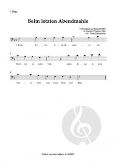 Beim letzten Abendmahle von Melchior Vulpius (Download) 