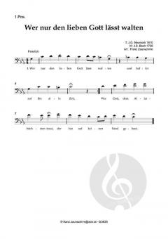Wer nur den lieben Gott lässt walten von Johann Sebastian Bach (Download) 