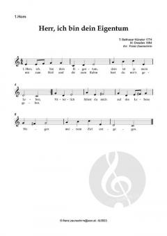 Herr, ich bin dein Eigentum (Download) 
