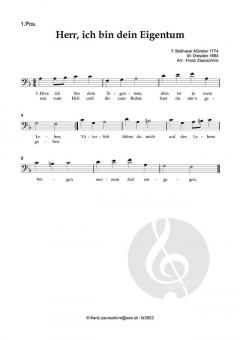 Herr, ich bin dein Eigentum (Download) 