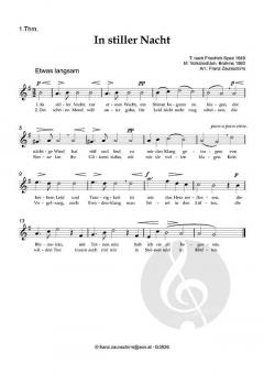 In stiller Nacht von Johannes Brahms (Download) 