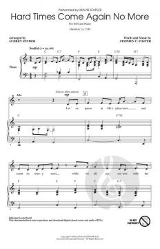 Hard Times Come Again No More von Stephen C. Foster 