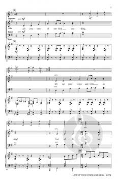 Lift Up Your Voice and Sing von Joel Raney 