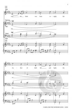 Carol for the Newborn King von John Leavitt 