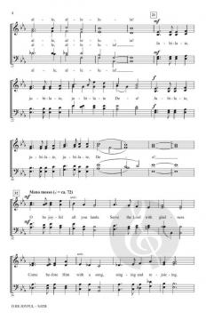 O Be Joyful von John Leavitt 
