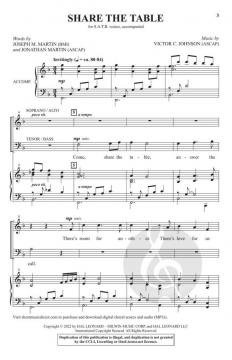 Share the Table von Victor C. Johnson 