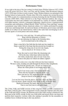 Lift Every Voice and Sing von J. Rosamond Johnson (Download) 