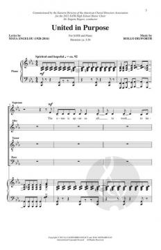 United In Purpose von Rollo Dilworth 