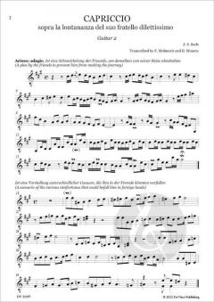 Capriccio sopra la lontananza del suo fratello dilettissimo BWV 992 von Johann Sebastian Bach 