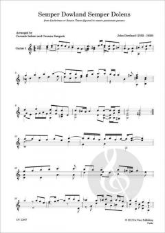 Lachrimae or Seaven Teares 2 von John Dowland 