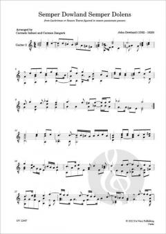 Lachrimae or Seaven Teares 2 von John Dowland 