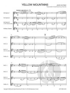 Yellow Mountains von Jacob de Haan 