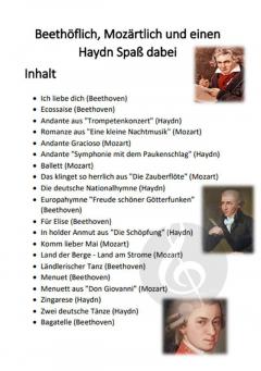 Beethöflich, Mozärtlich & Haydn Spaß dabei 
