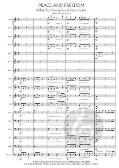 Peace and Freedom von Gottfried Hummel 