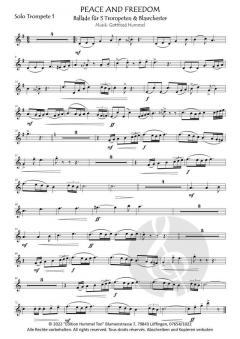 Peace and Freedom von Gottfried Hummel 