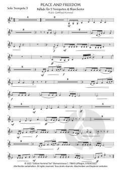 Peace and Freedom von Gottfried Hummel 