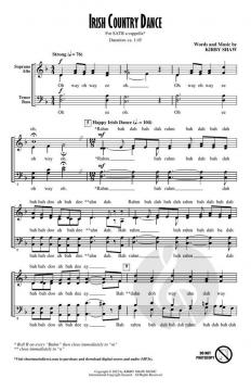 Irish Country Dance von Kirby Shaw 