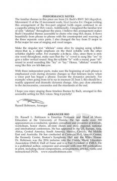 Alleluia on a Theme by Bach von Johann Sebastian Bach 