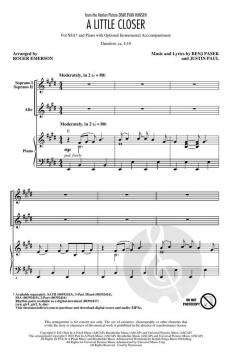 A Little Closer von Benj Pasek 