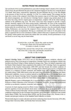 Life and Death von Samuel Coleridge-Taylor 