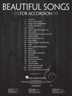 Beautiful Songs for Accordion 