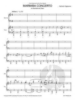 Marimba Concerto von Satoshi Yagisawa 