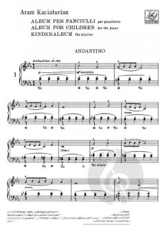 Album per fanciulli von Aram Khatschaturian 
