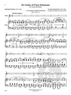 6 Lieder of Clara Schumann 