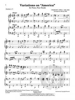 Variations on 'America'  von Charles Ives 