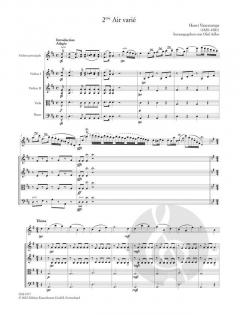 Airs variés Nr. 2 & Nr. 4, op. 4 von Henri Vieuxtemps 